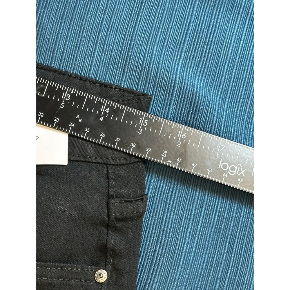 Bamboo Wide Leg Angel Wing Graphic Jeans Black Size 13 R/A2292 NWT - Picture 4 of 11